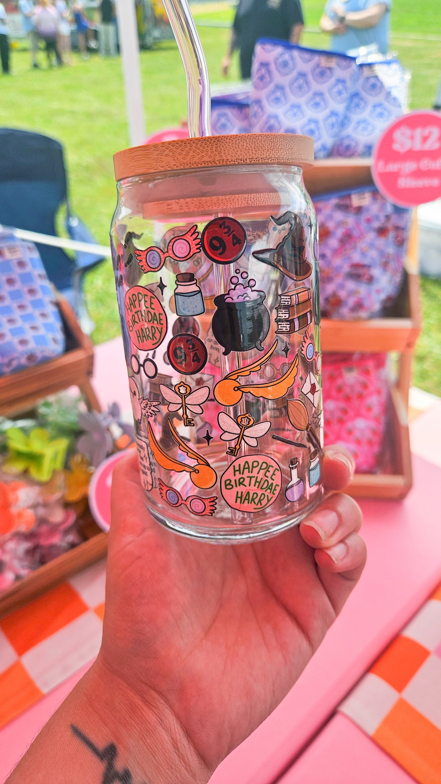 Wizards Glass Cups
