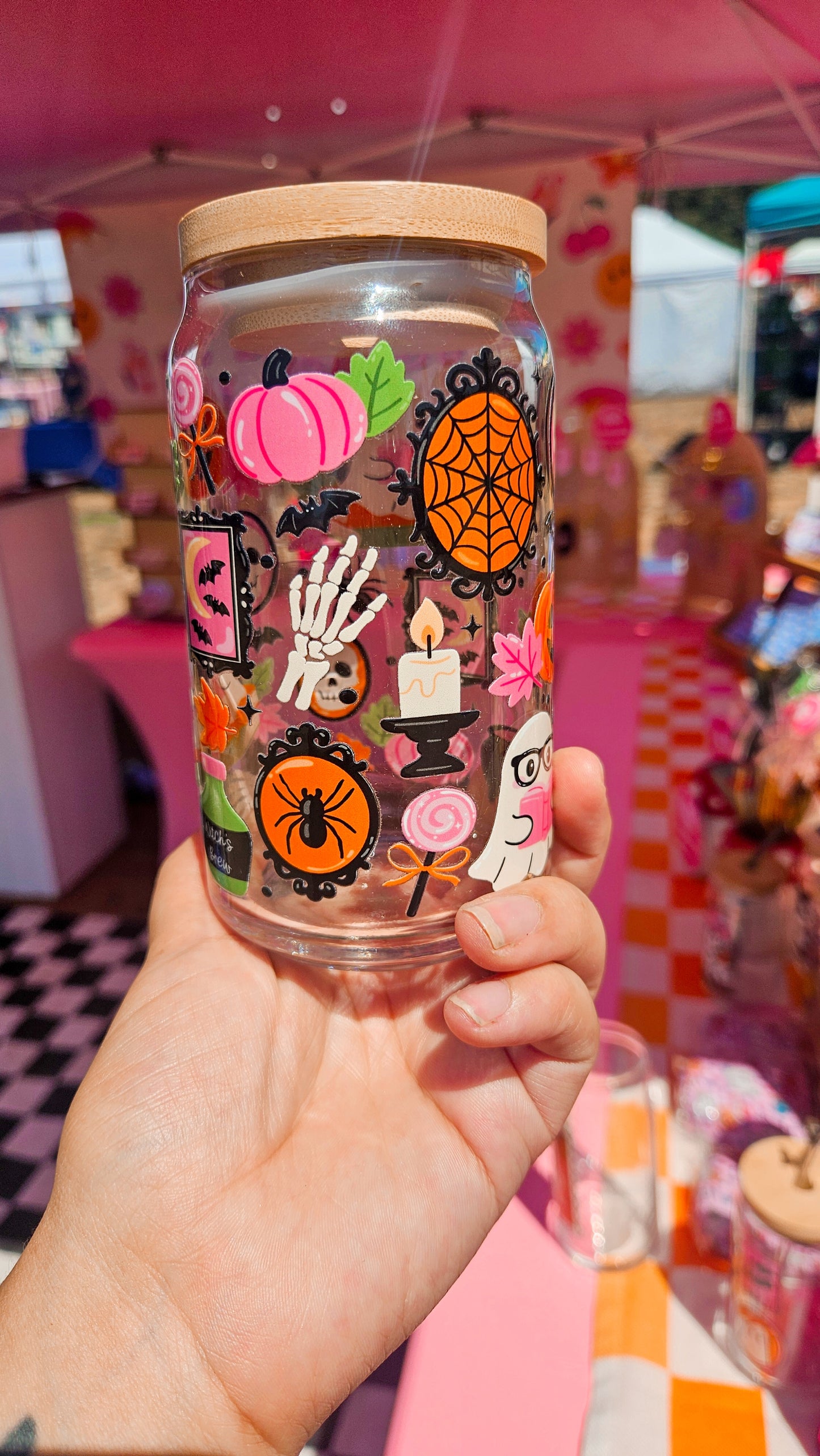 Witches brew Glass Can Cup