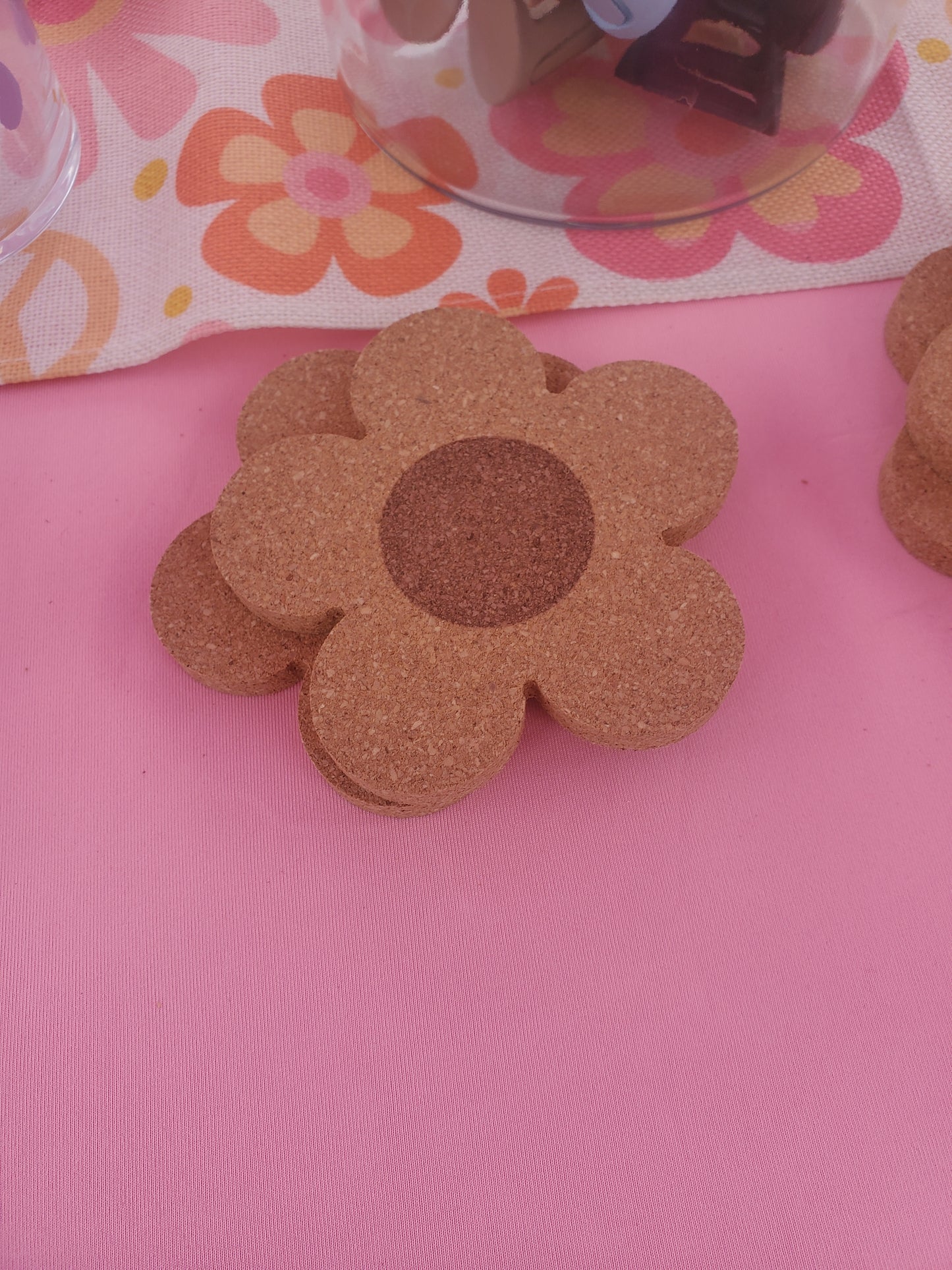 Flower coaster set
