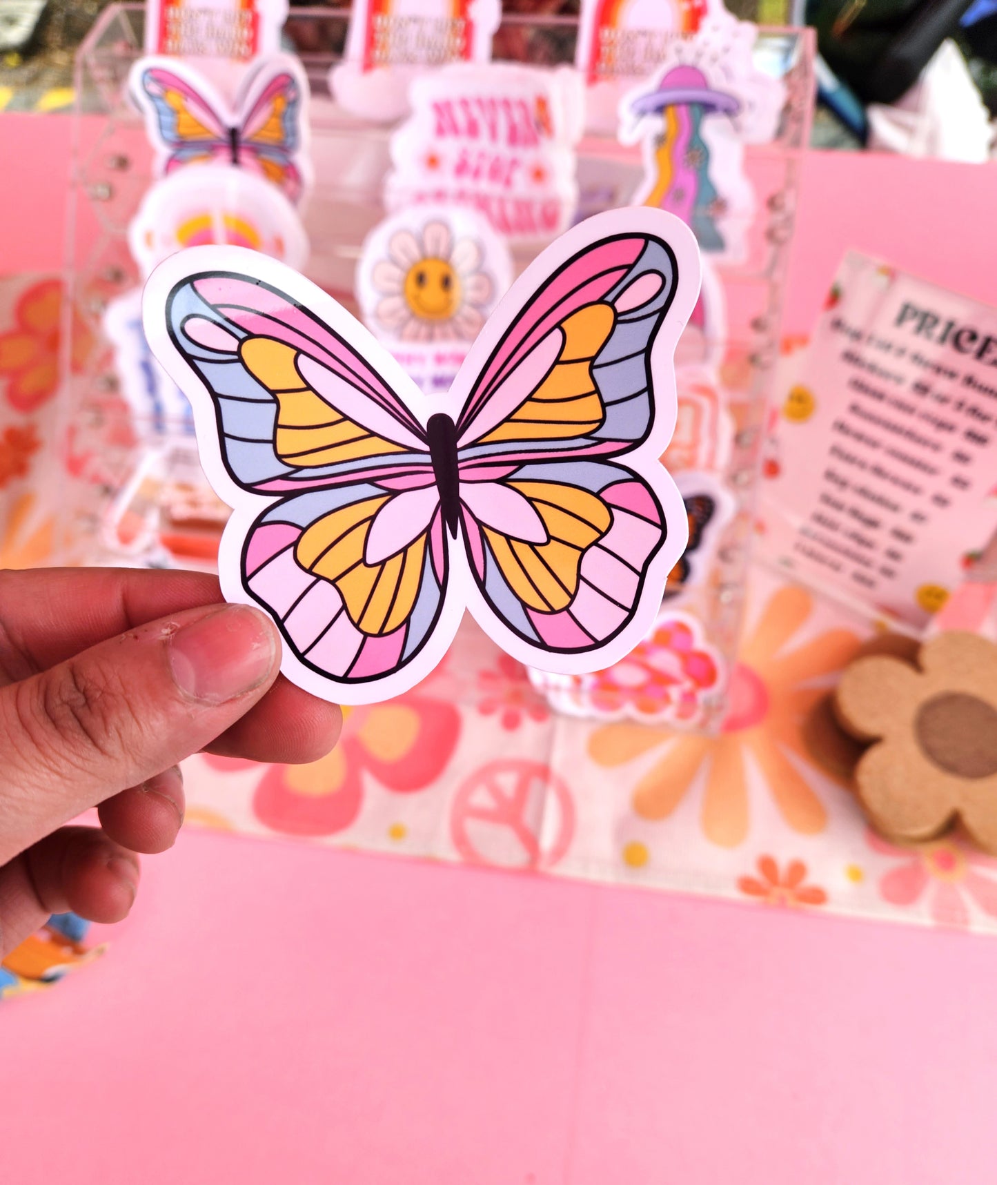 Dreamer Butterfly sticker