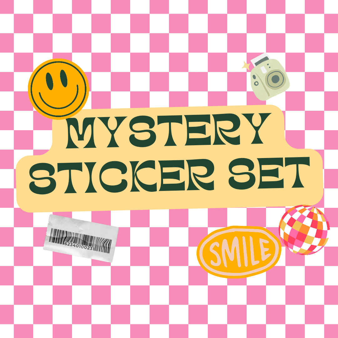 Mystery sticker set