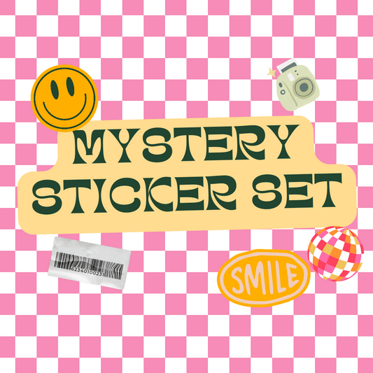 Mystery sticker set
