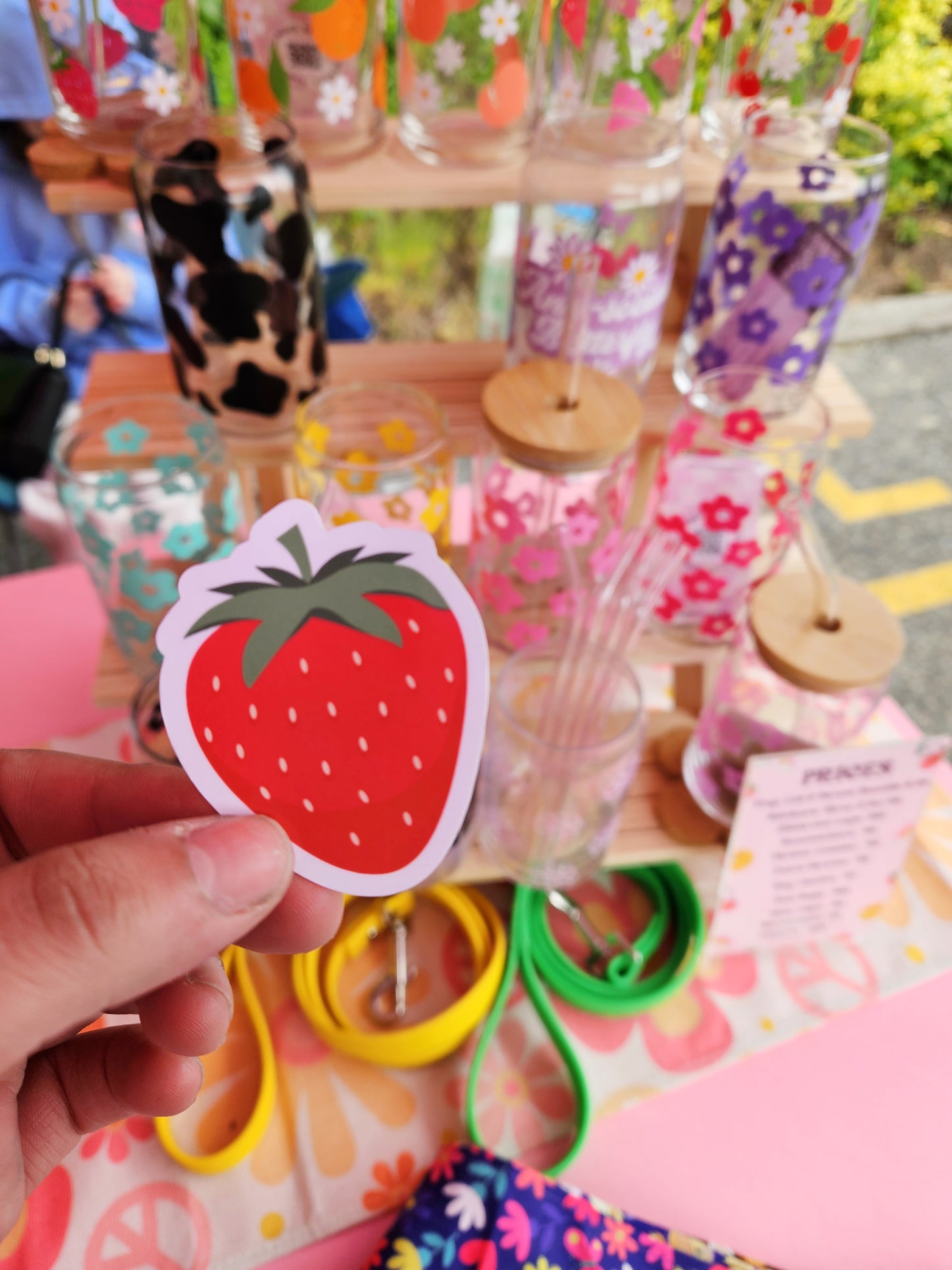 Strawberry Field Sticker