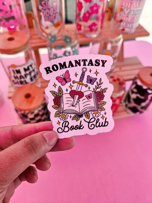 Romantasy Book Club Sticker