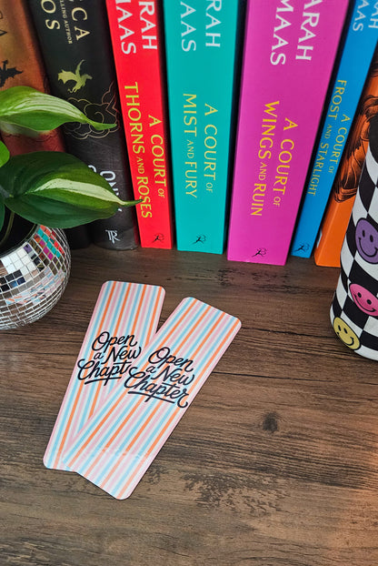 Open A New Chapter Bookmark