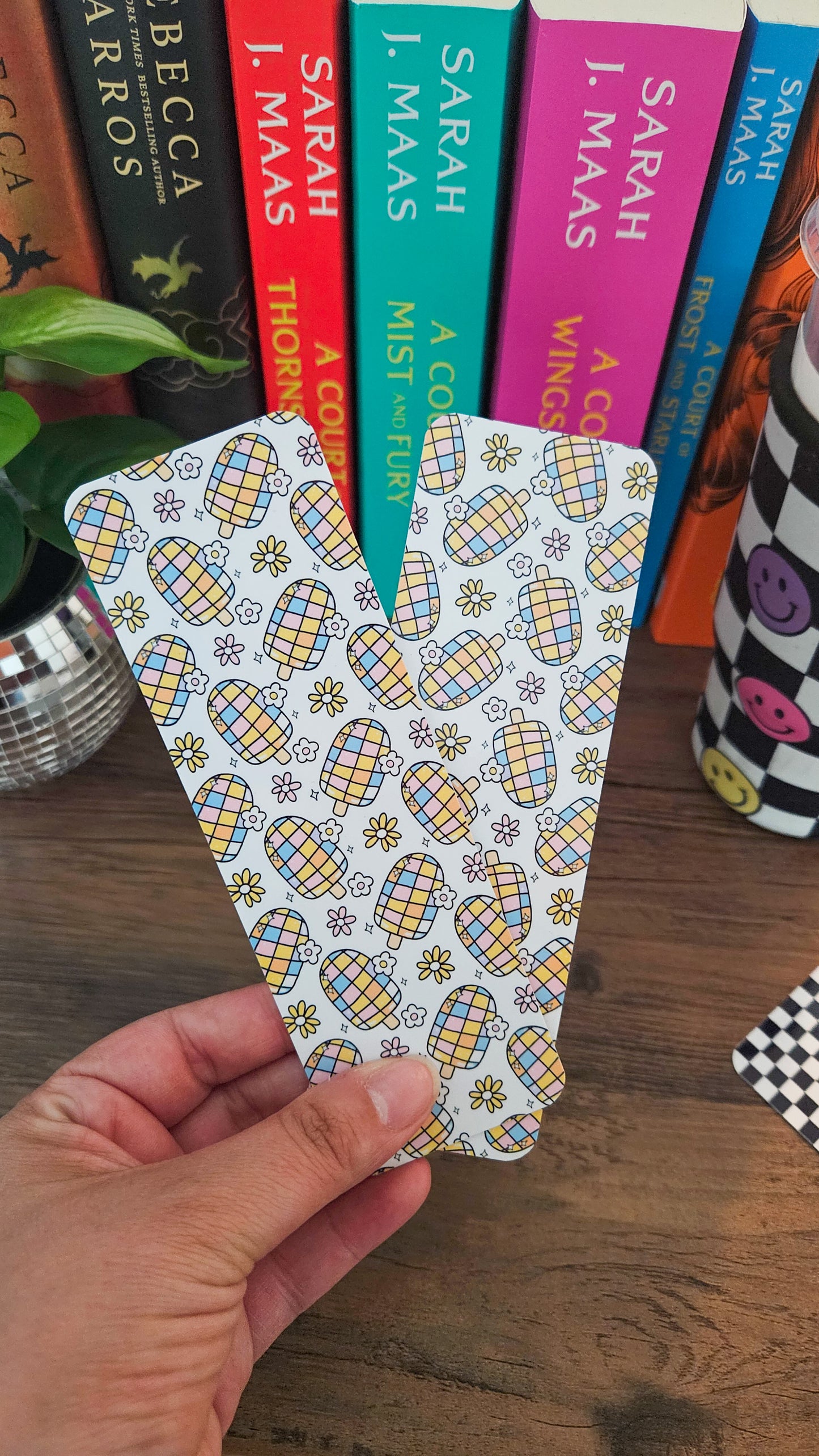 Ice Cream Party Bookmark