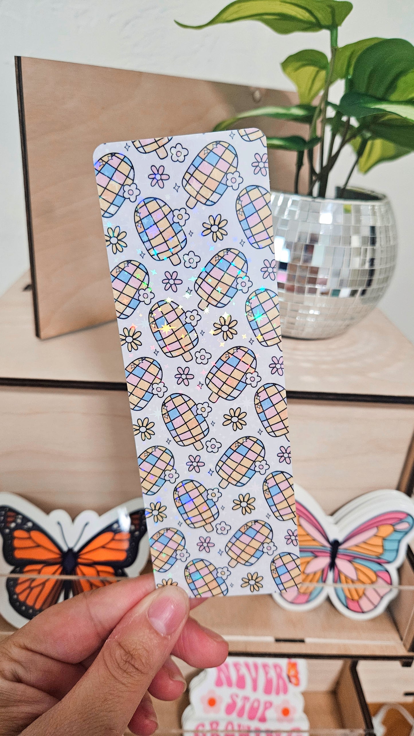 Ice Cream Party Bookmark