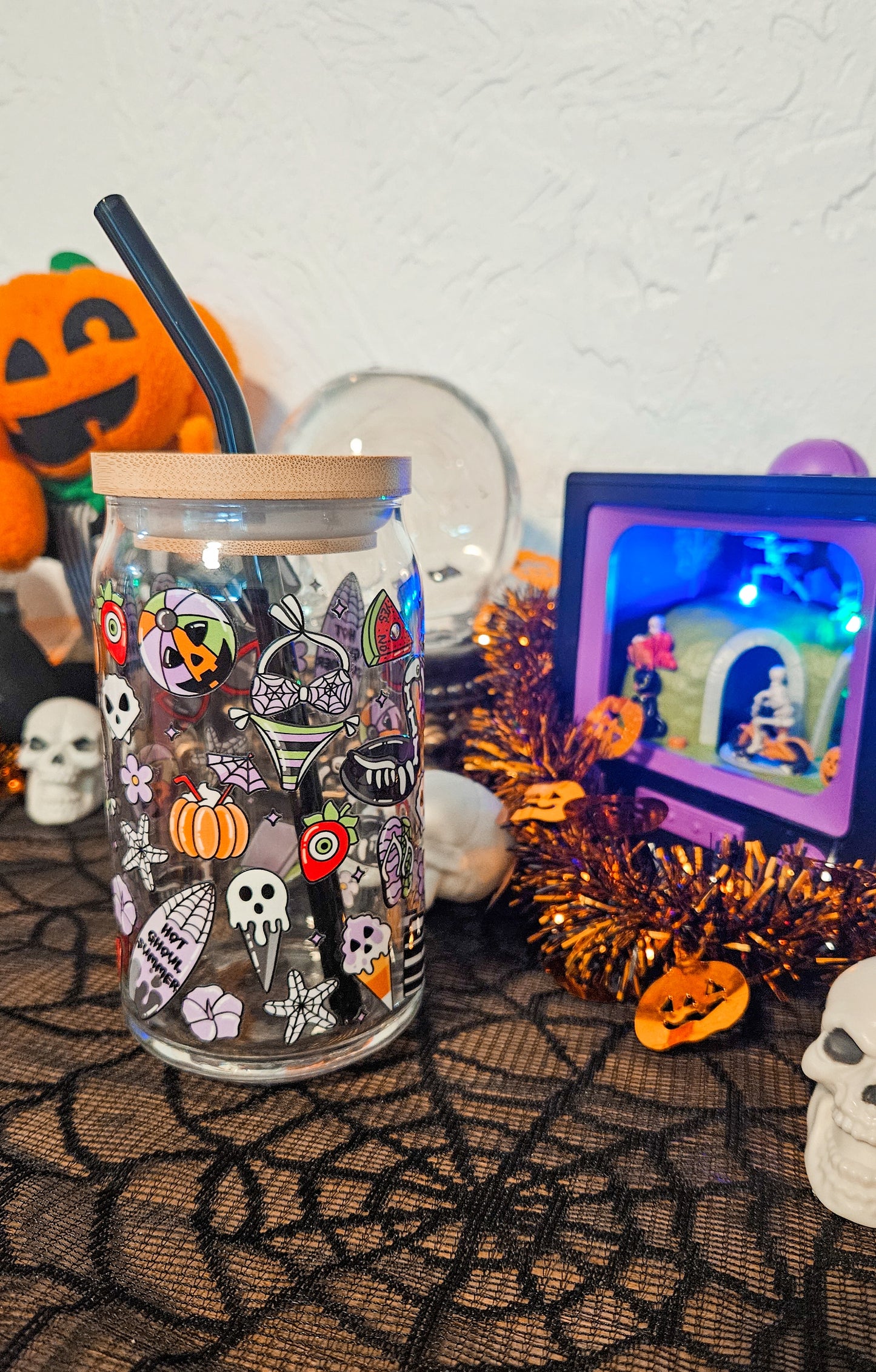 Summerween Glass Cup