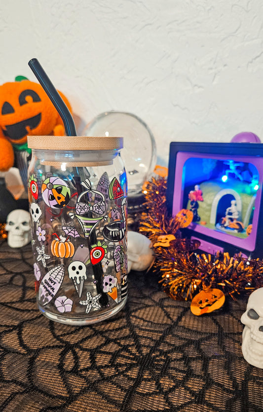 Summerween Glass Cup