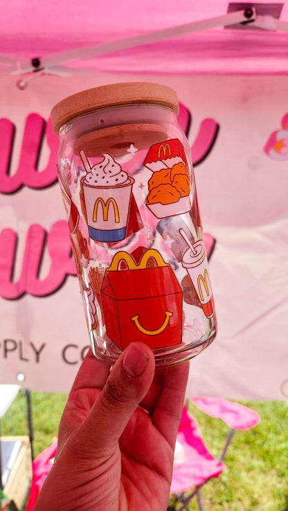 I'm Lovin it Glass Cup