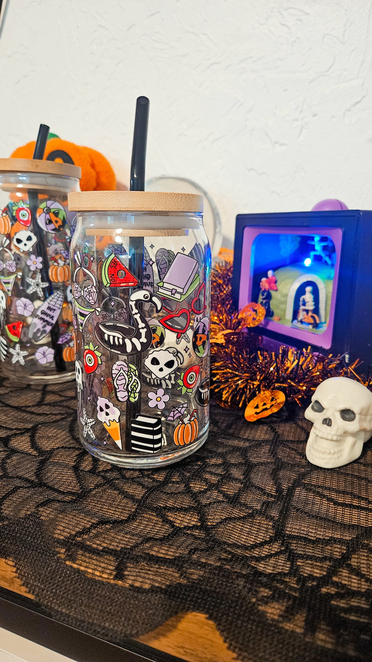 Summerween Glass Cup