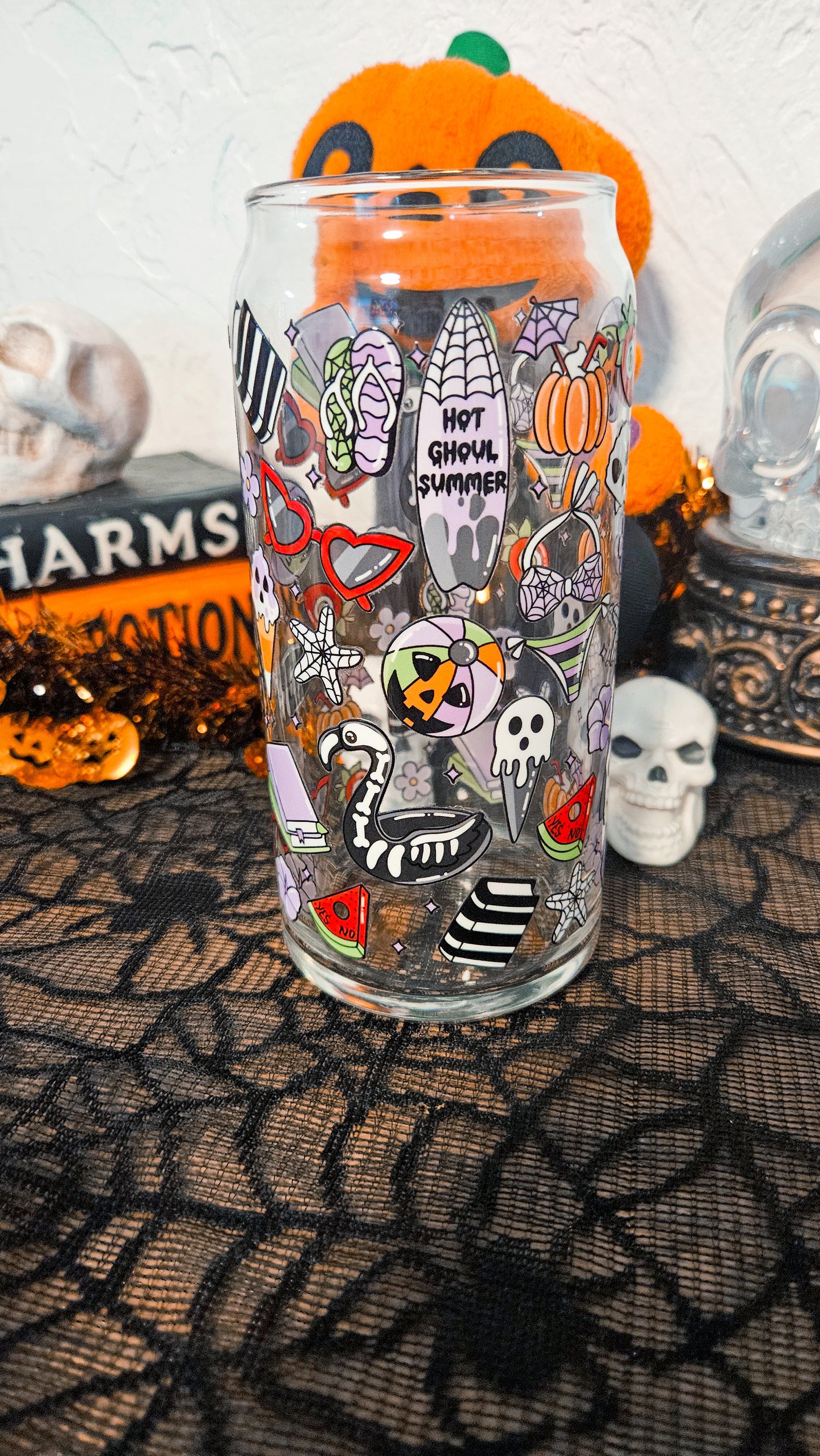 Summerween Glass Cup
