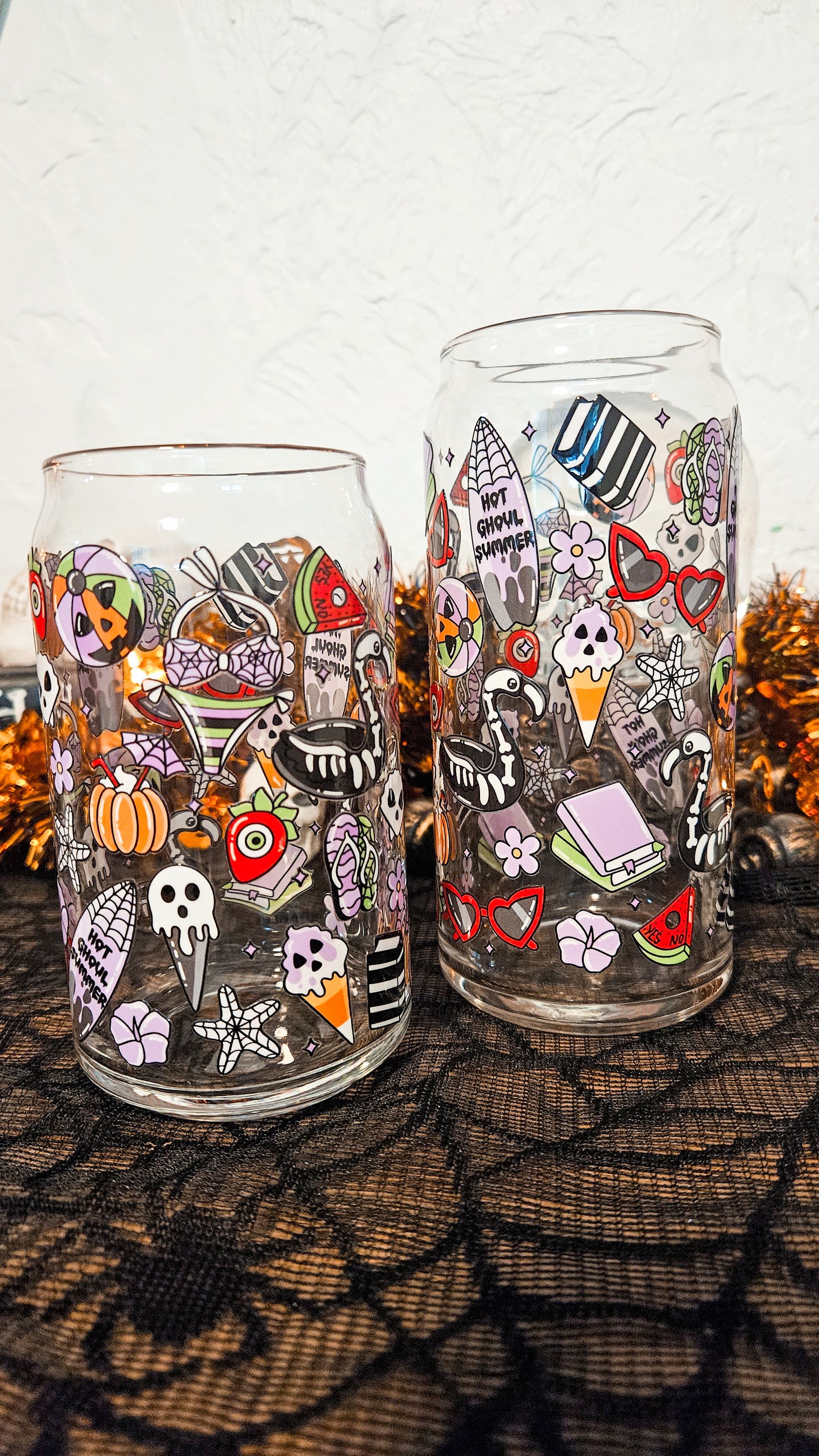 Summerween Glass Cup
