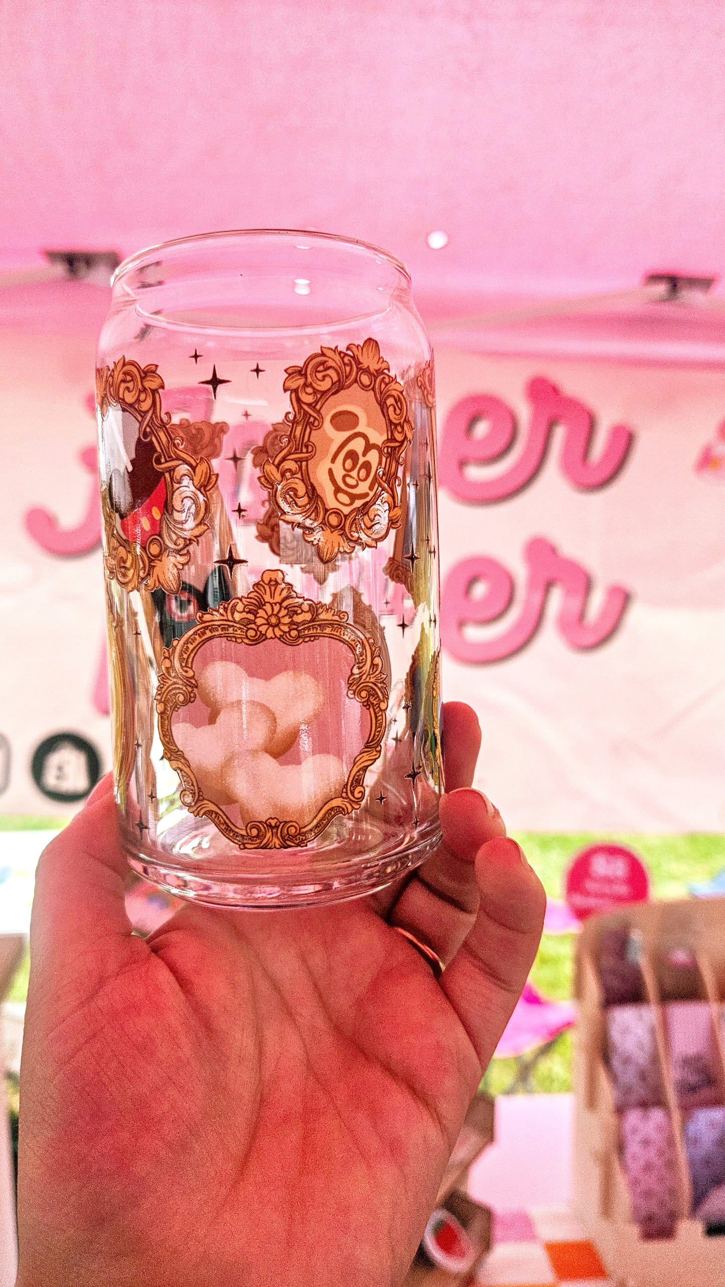 Magical Frames Glass Cups