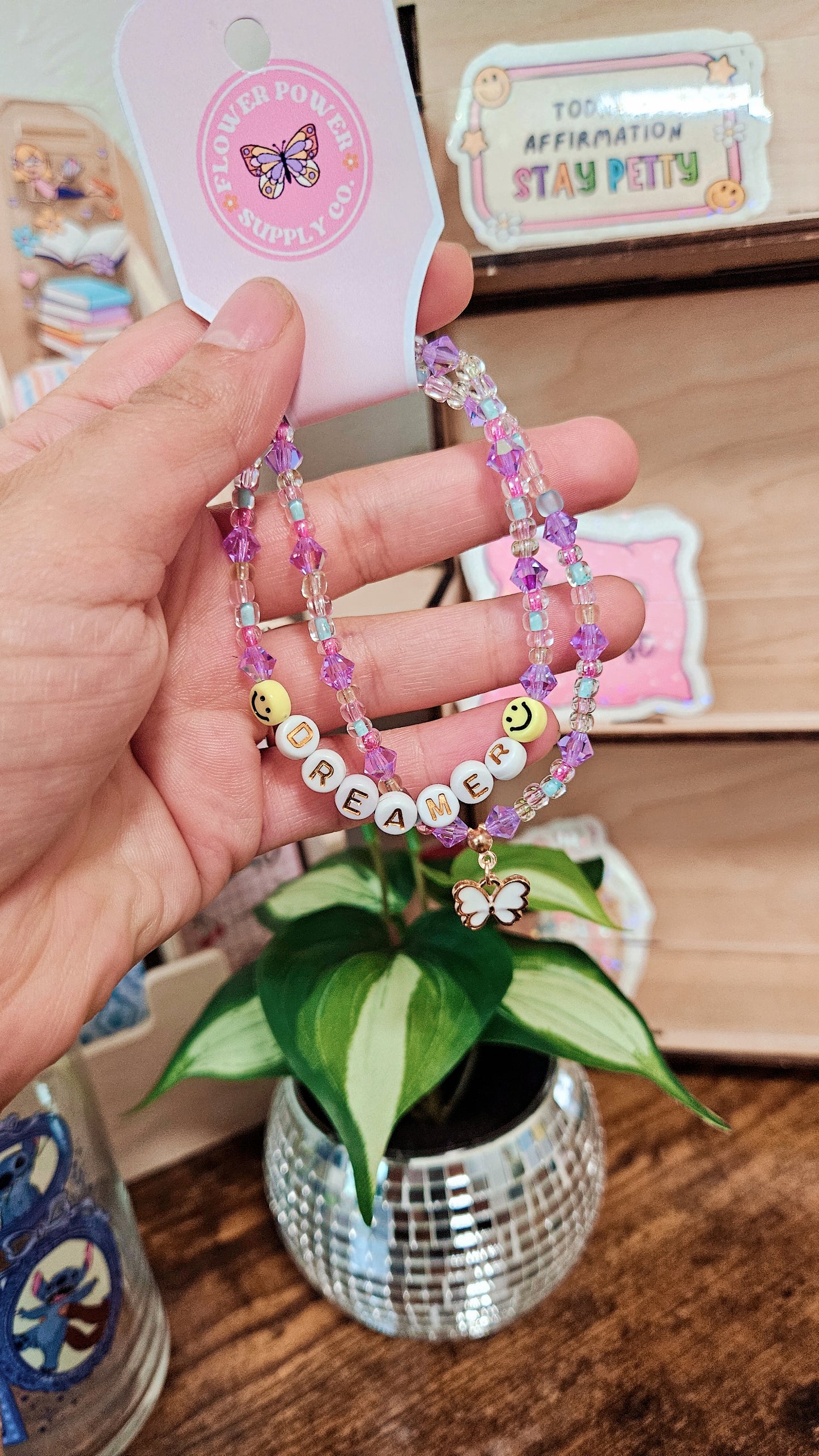 Dreamer Crystal Friendship bracelet