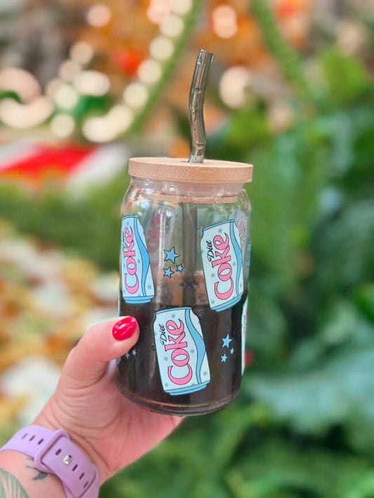 Diet Coke Glass cup