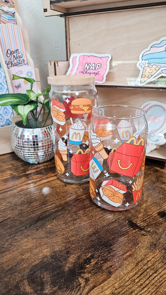 I'm Lovin it Glass Cup