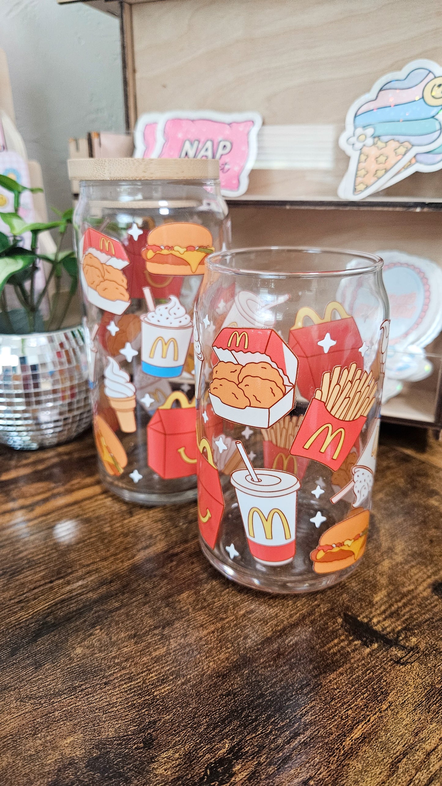 I'm Lovin it Glass Cup