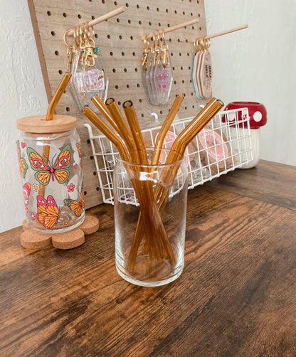 Bent Glass Straws