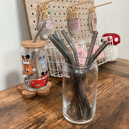 Bent Glass Straws