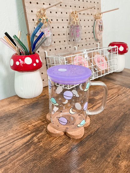Out of this world glass cup