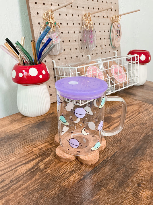 Out of this world glass cup