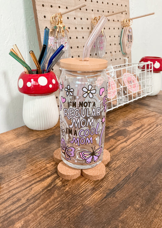 Cool Mom Glass Can Cup