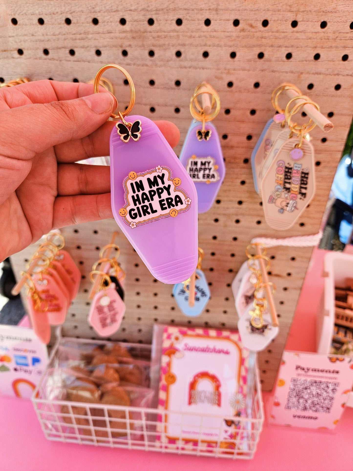 Happy Girl Era Keychain