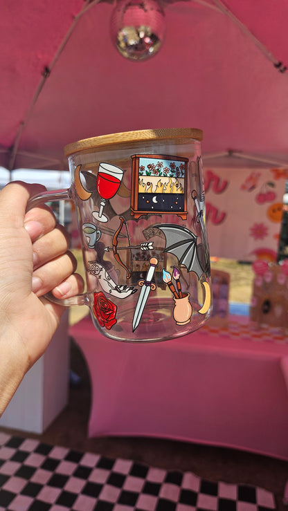 Acotar glass cup