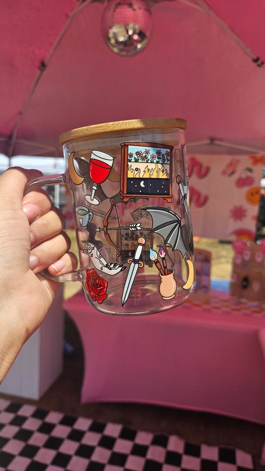 Acotar glass cup