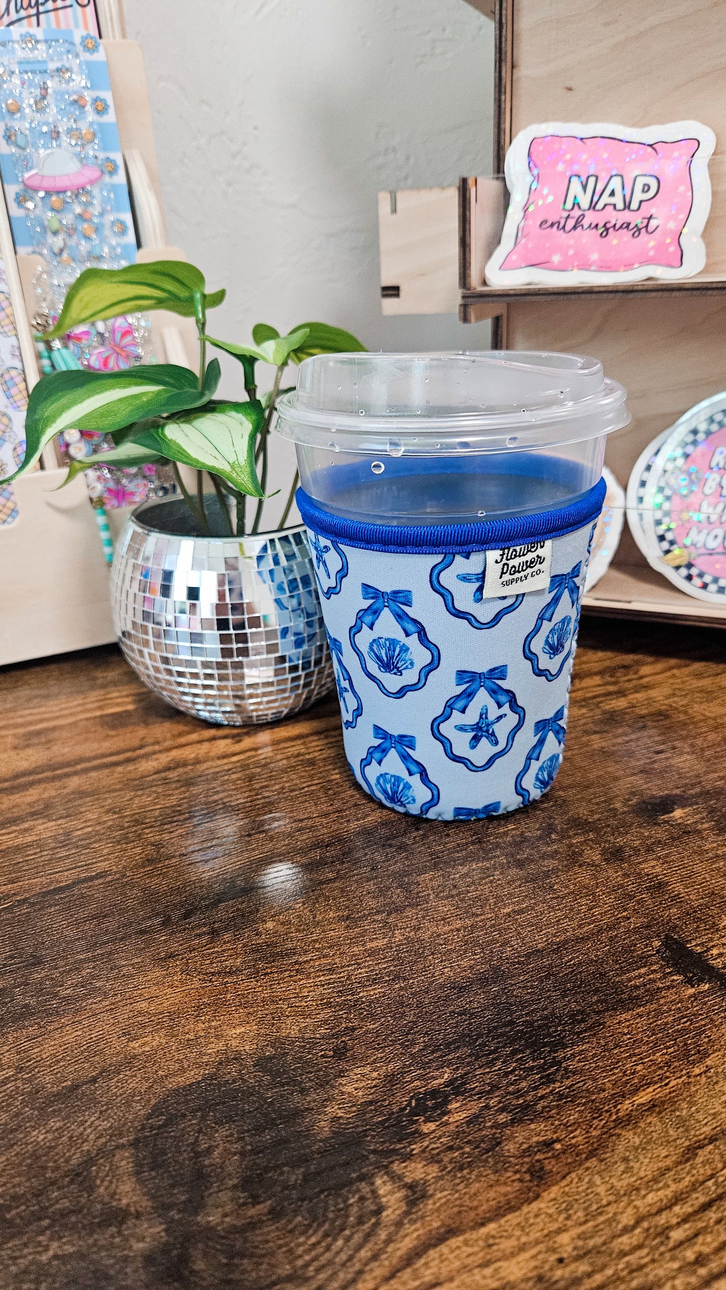 Sally's Seashells Coffee Sleeve