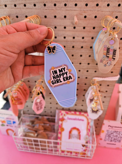 Happy Girl Era Keychain