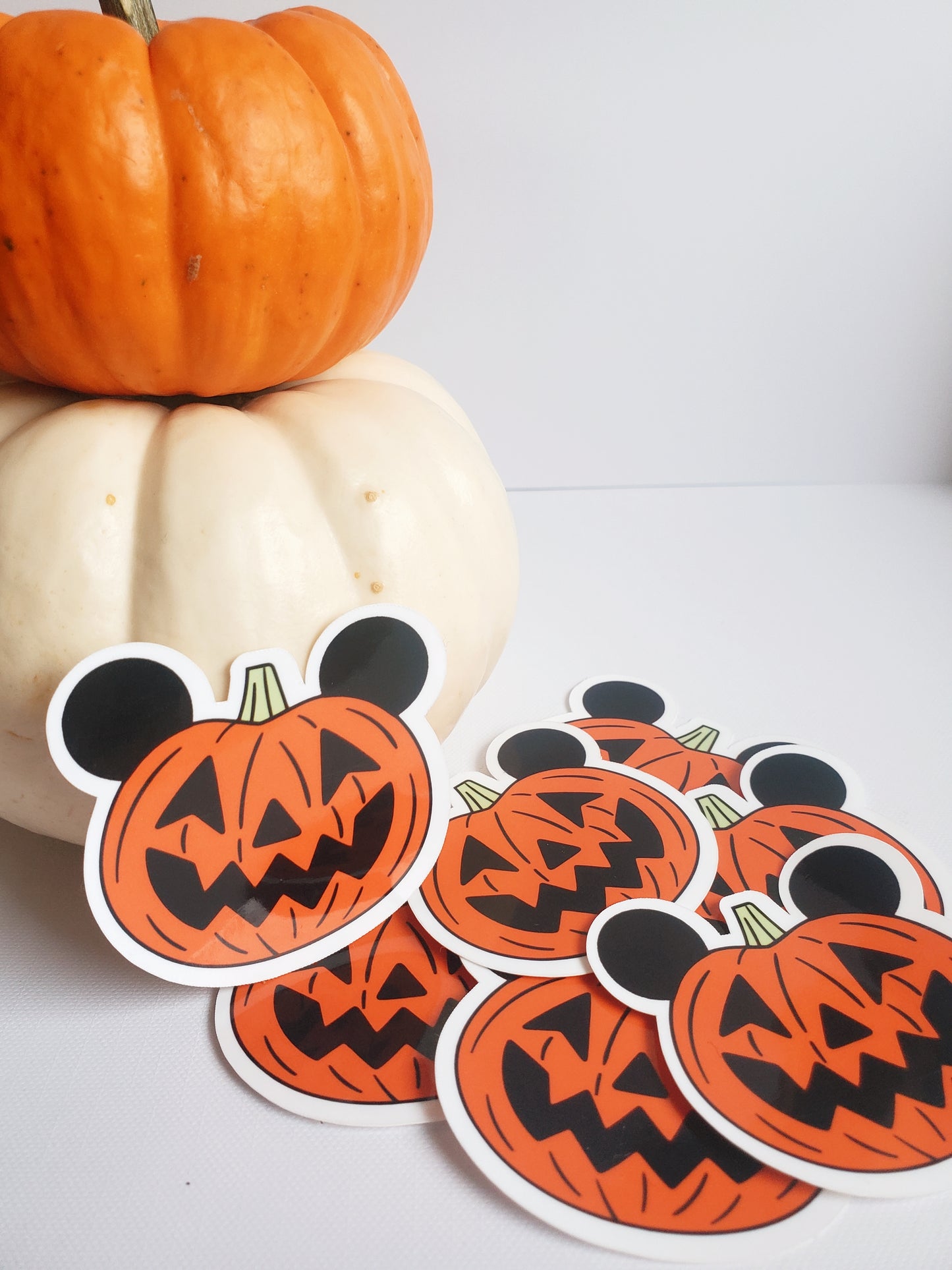 Mickey Pumpkin Sticker