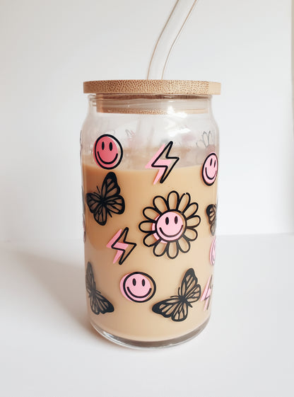 Happiness Potion Glass Can Cup
